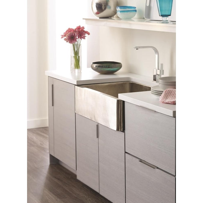 Amerock Edge Pull 3-in (76mm) Center to Center Rectangular Edge Drawer Pull