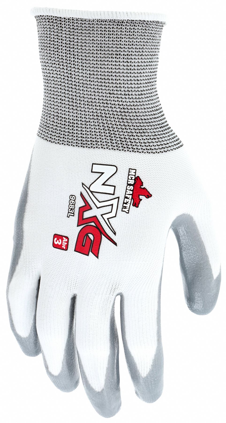 MCR SAFETY UltraTech 9683 Medium Nitrile Coated Gloves - ANSI Abrasion Level 3