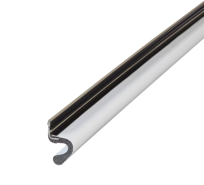 M-D 6-3/4-ft x 1-1/8-in x 1/2-in White Vinyl/Foam Door Weatherstrip