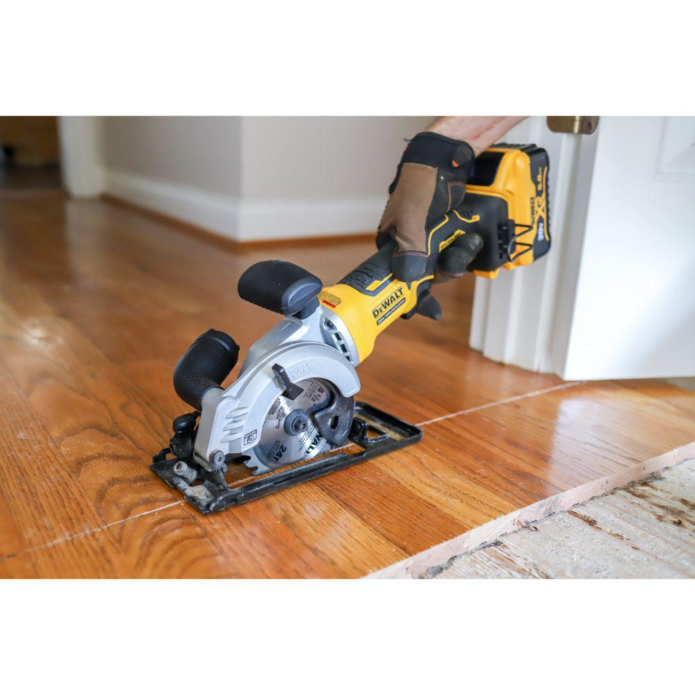 ATOMIC 20-Volt MAX Cordless 4-1/2 in. Circular Saw (Tool-Only) - Super Arbor