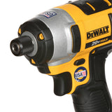 20-Volt MAX Lithium-Ion Cordless 1/4 in. Impact Driver Kit with (2) Batteries 4Ah, Charger and Case - Super Arbor