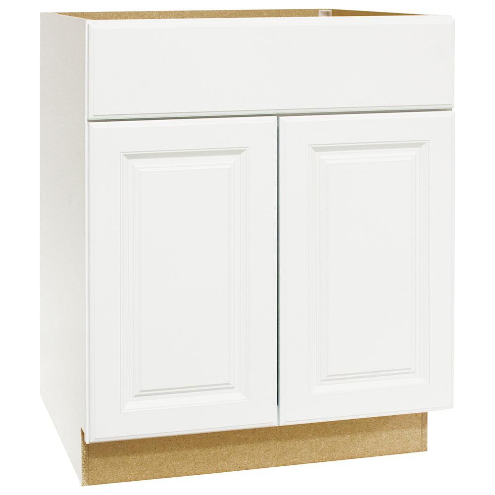 Hampton Assembled 24 x 34.5 x 21 in. Bathroom Vanity Base Cabinet in Natural Hickory