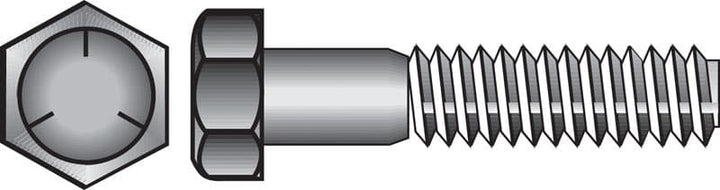 Hillman 3/8 in. Dia x 1-1/2 in. L Heat-Treated Zinc Steel Hex Head Cap Screw, 100-Pack