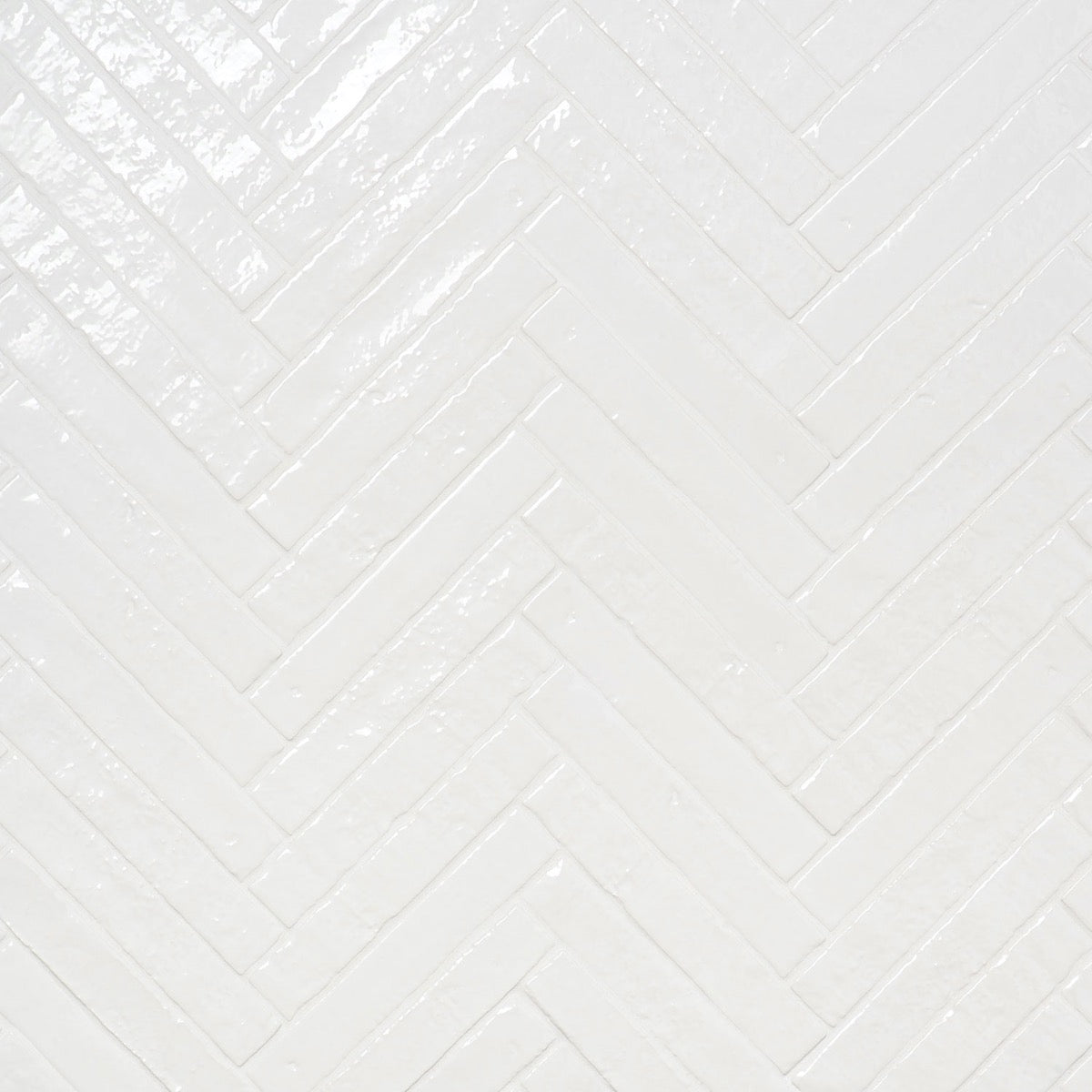 Lux Tile Wabi Sabi Snow White 1.5x9 Glossy Ceramic Tile