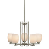 Kichler Eileen 5-Light Brushed Nickel Modern/Contemporary Chandelier