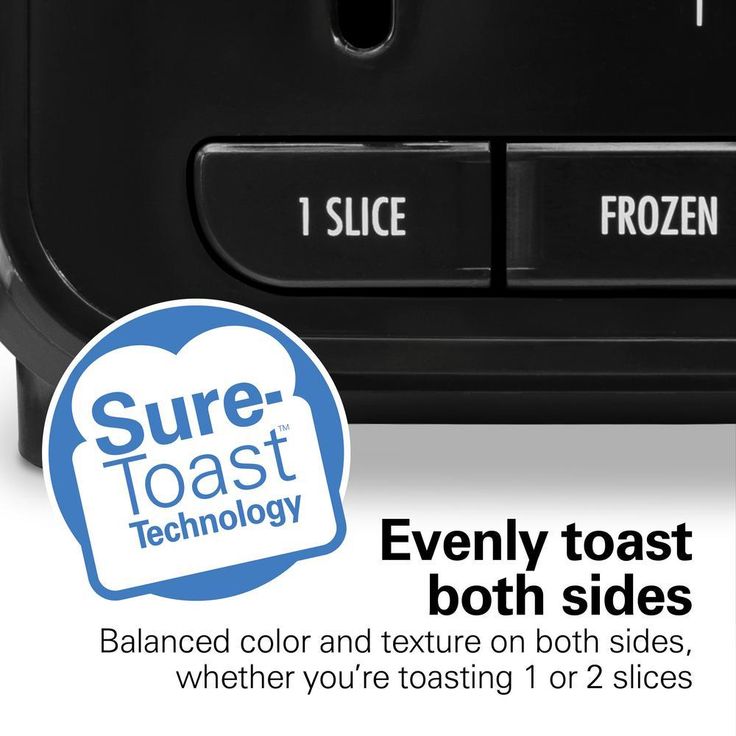 Expert Toast 900 W 2-Slice Black and Stainless Steel Wide Slot Toaster