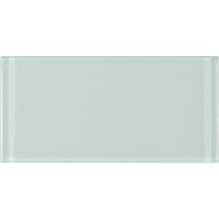 ABOLOS Metro Arctic Blue Subway 3 in. x 6 in. Glossy Glass Wall Tile (10 sq. ft. / case)