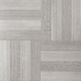 Achim Sterling Ash Grey Wood 12-in x 12-in Peel-and-Stick Vinyl Tile Flooring, 45-sq ft Carton