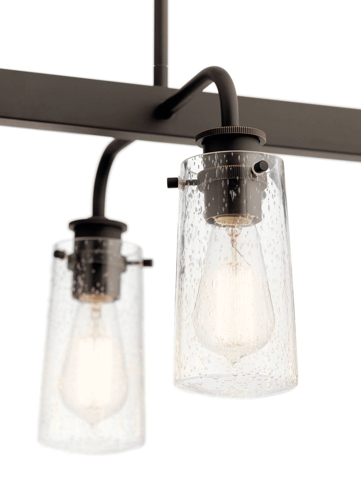 Kichler Braelyn 8-Light Bronze Industrial Chandelier