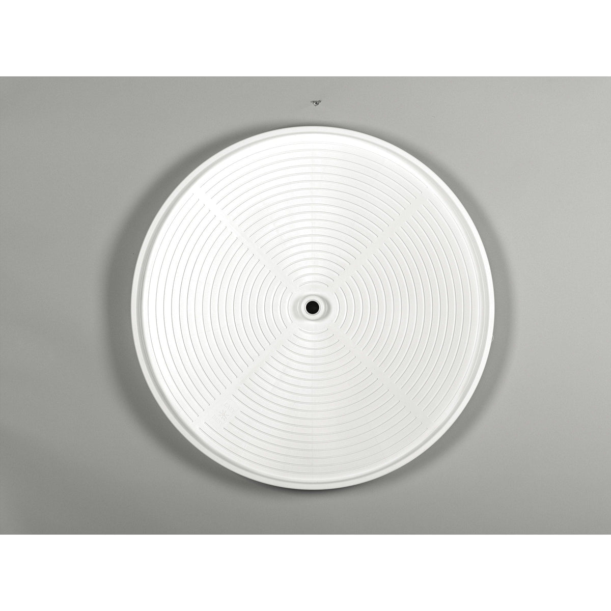 Rev-A-Shelf 28-in White Polymer Full-Circle Lazy Susan (Bottom-Mount, 1-Tier)