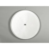 Rev-A-Shelf 28-in White Polymer Full-Circle Lazy Susan (Bottom-Mount, 1-Tier)