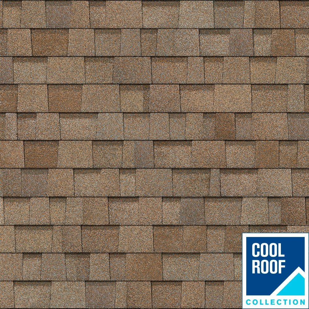 Owens Corning Oakridge Sand Castle Architectural Asphalt Roof Shingles, 32.8-sq ft per Bundle