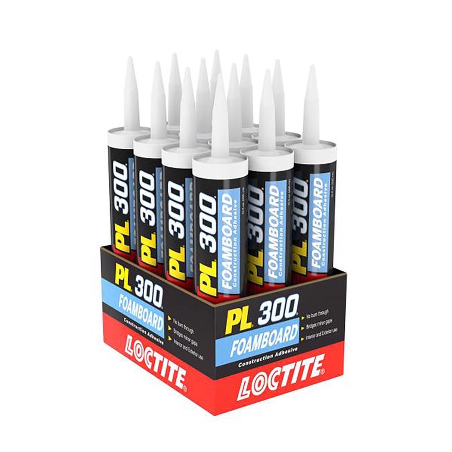 Loctite PL 300 Low-VOC Foamboard Adhesive 10 oz
