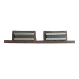 2x6 lbs. Magnetic Catch with Counter Plates, Brown (1-Pack) - Super Arbor