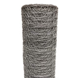 Acorn International Galvanized Steel Chicken Wire Fencing - 150ft x 3ft