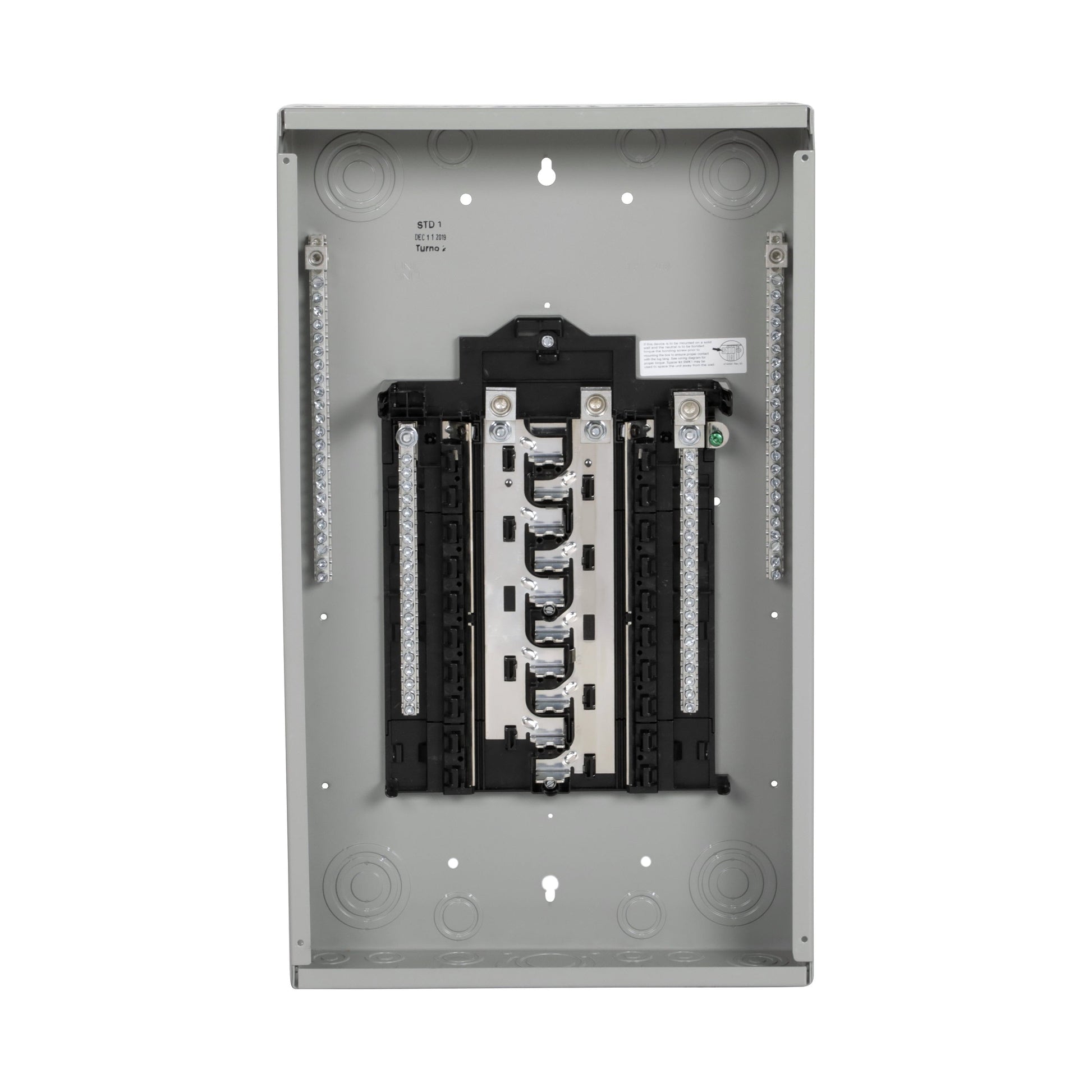 Siemens PN 200-Amp 20-space load center - front view