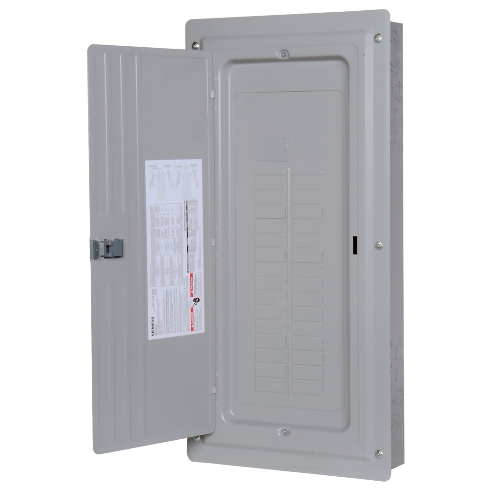 Siemens SN 200-Amp 30-space load center - front view