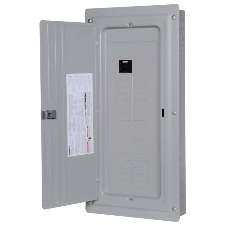 Siemens SN 150-Amp 30-space load center - front view