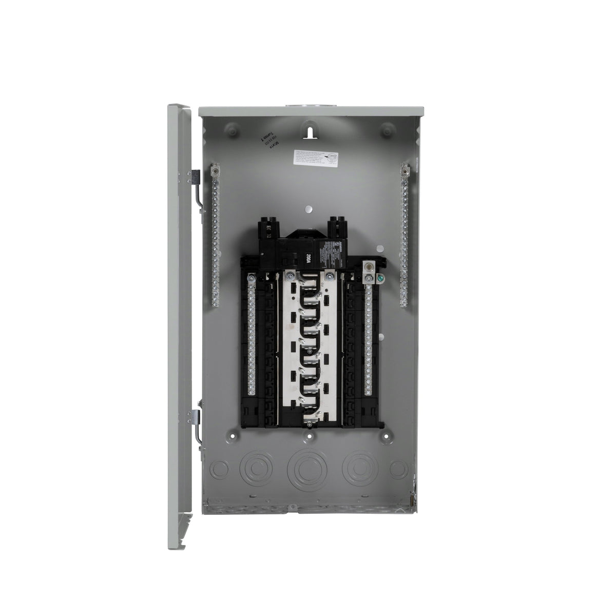 Siemens PN 200-Amp 20-space load center - front view