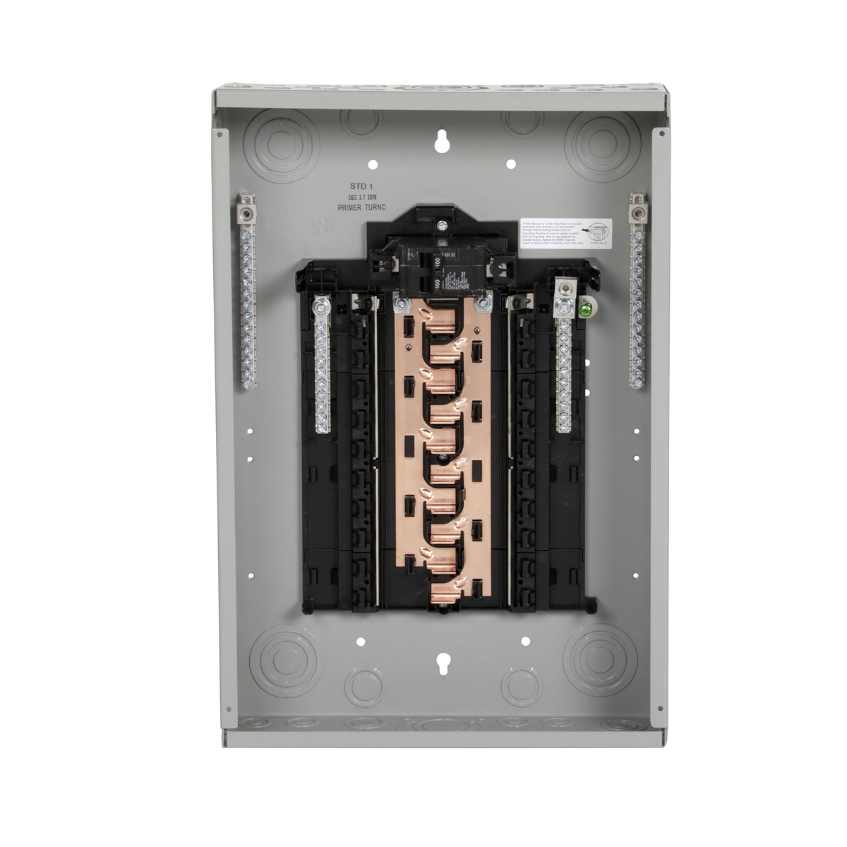 Siemens PN 100-Amp 20-space load center - front view