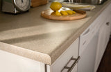 VT Dimensions Wilsonart 10-ft 4588-60 Kalahari Topaz Matte Miter-Cut Laminate Kitchen Countertop with Integrated Backsplash