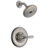 Delta Classic Stainless 1-Handle Shower Faucet with Valve