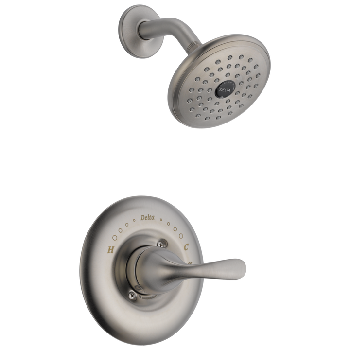 Delta Classic Stainless 1-Handle Shower Faucet with Valve