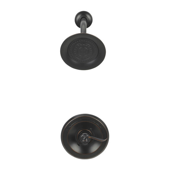 Delta Windemere Oil Rubbed Bronze 1-Handle Shower Faucet with Valve