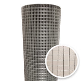 Acorn International 10-ft x 3-ft 19-Gauge Silver Rolled Fencing with Mesh Size 1/2-in x 1/2-in
