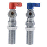SharkBite 1/2-in FIP x 3/4-in MHT Washing Machine Valve, 2-Pack