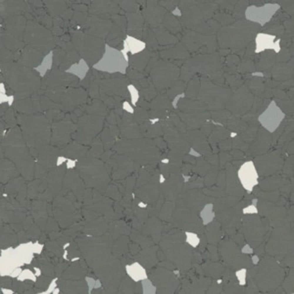 Flexco Tusk Brown Speckle 12-in W x 12-in L Glue Down Vinyl Tile Flooring (1-sq ft/ Piece)