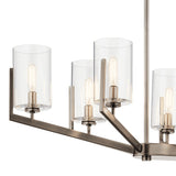 Kichler Nye 8-Light Pewter Transitional Chandelier