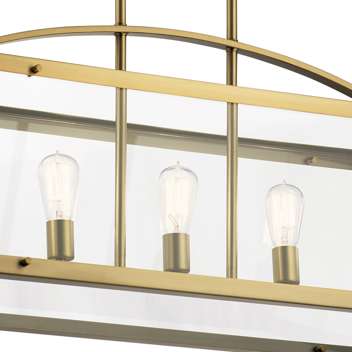 Kichler Darton 5-Light Brushed Transitional Chandelier