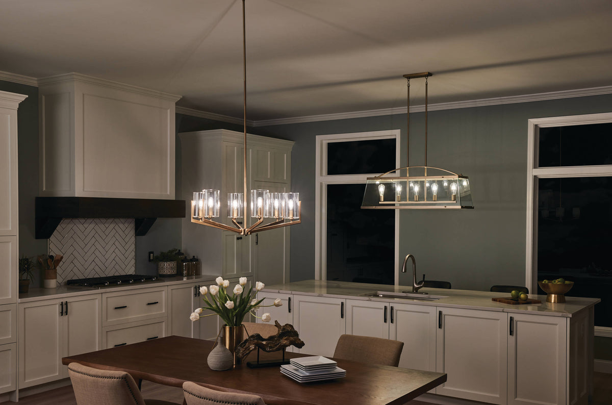 Kichler Darton 5-Light Brushed Transitional Chandelier