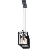 Kichler Kitner 3-Light Black and Antique Copper Industrial Dry Rated Chandelier