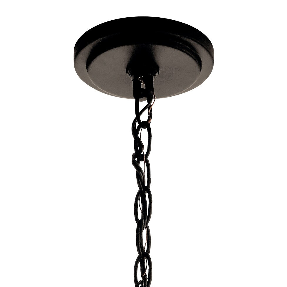Kichler Mathias 6-Light Bronze Mid-century Chandelier