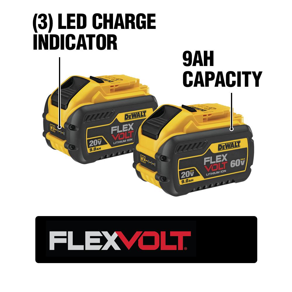 FLEXVOLT 60-Volt Lithium-Ion 9 in. Construction Saw - Super Arbor