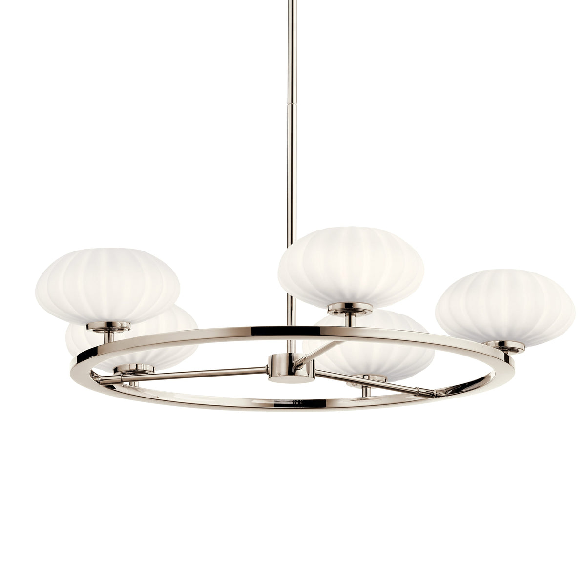 Kichler Pim 5-Light Polished Nickel Modern/Contemporary Chandelier