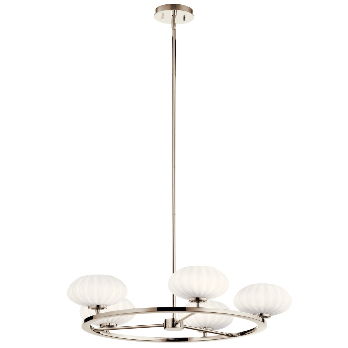 Kichler Pim 5-Light Polished Nickel Modern/Contemporary Chandelier