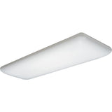4-Light White Fluorescent Ceiling Light - Super Arbor