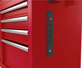 Kobalt 46.1-in L x 37.2-in H 9-Drawers Rolling Red Wood Work Bench
