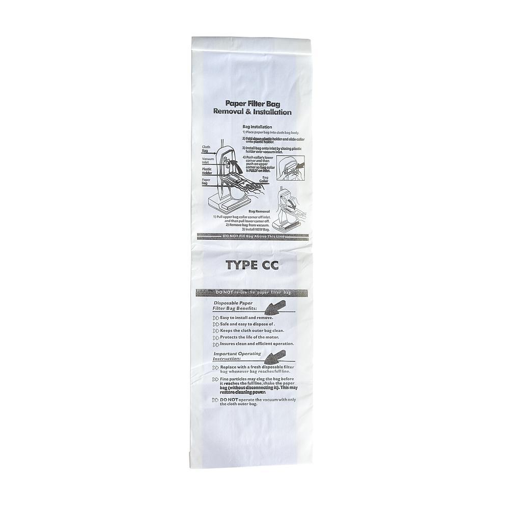 Oreck CC Replacement Micro Filtration Vacuum Bags Designed for All XL Vacuums - Super Arbor
