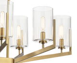 Kichler Nye 8-Light Brushed Transitional Chandelier