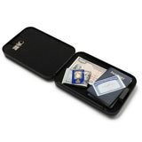 1-Gun Black Portable Travel Dial Lock Gun Safe, Black - Super Arbor