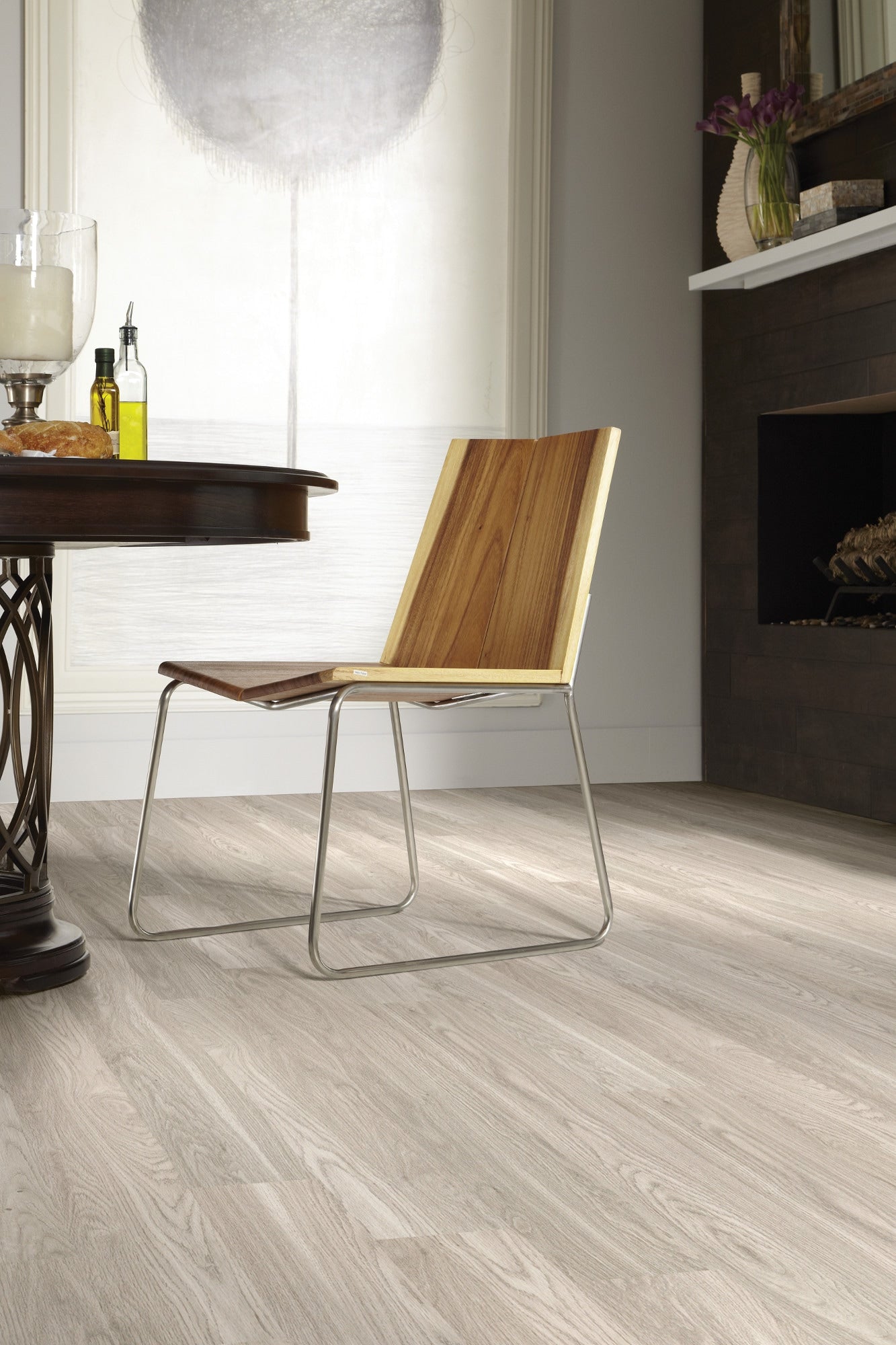 Shaw Triad Timberwolf 7-in Wide x 2-mm Thick Water Resistant Luxury Vinyl Plank Flooring (34.98-sq ft)