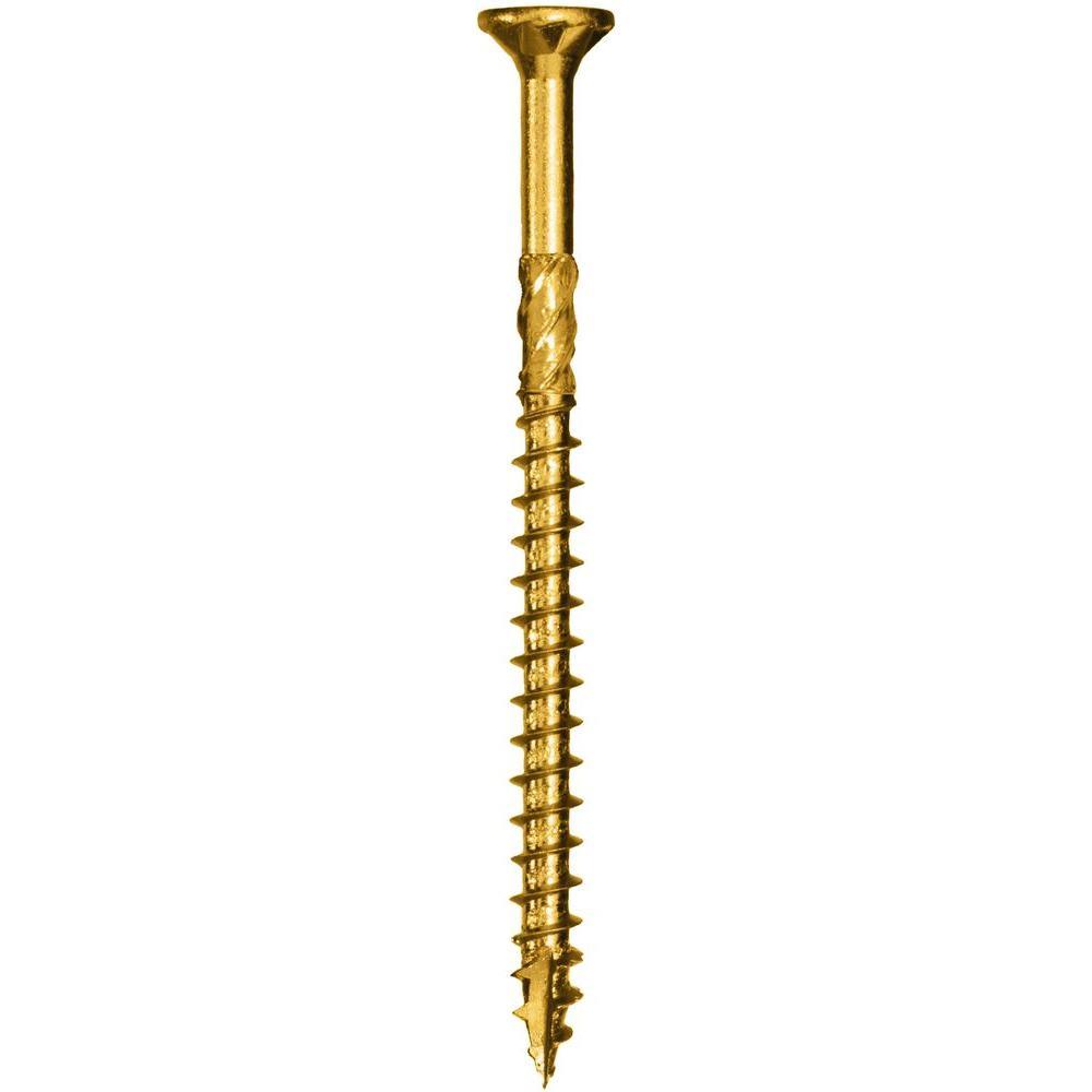 #9 x 3-1/8 in. Star Drive Bugle Head R4 Multi-Purpose Wood Screw (80-Pack)