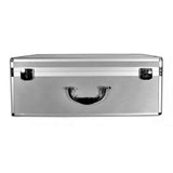 16.75 in. Smooth Aluminum Tool Case with Foam in Silver - Super Arbor