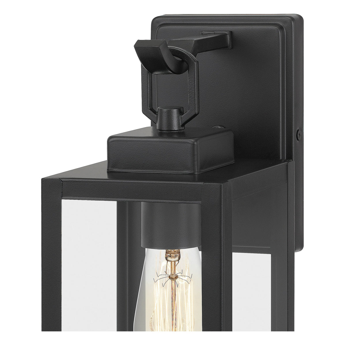 Quoizel Breitling 13.5-in H Matte Black Medium Base (E-26) Outdoor Wall Light