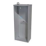 18.86 in. H x 8.11 in. W x 6.0 in. D 5 lbs. Steel Industrial Grade Fire Extinguisher Cabinet in White - Super Arbor