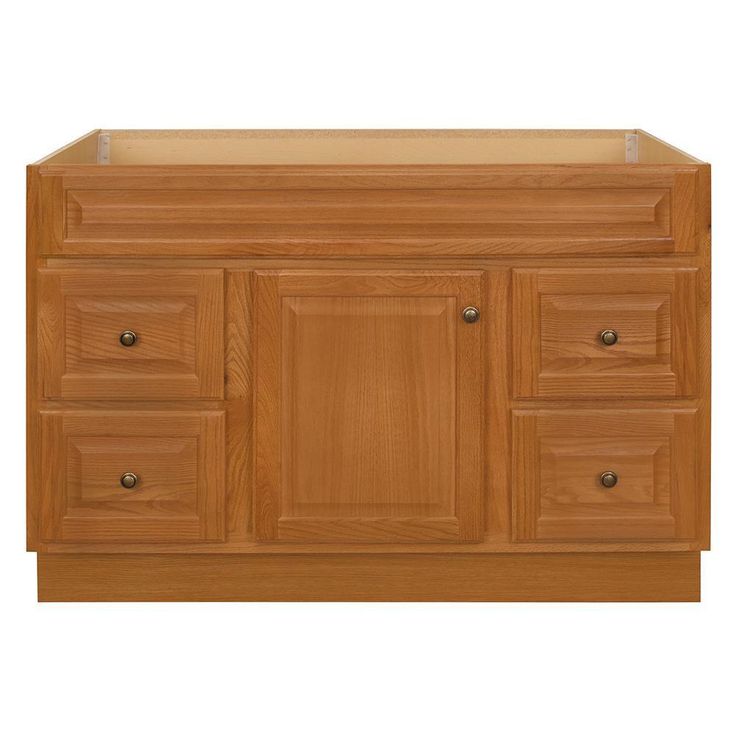 Hampton 30 in. W x 21 in. D x 33.5 in. H Bathroom Vanity Cabinet Only in Cognac
